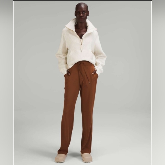 Lululemon Ready to Rulu Straight-Leg High-Rise Pant Brown Size 0 - Picture 1 of 9